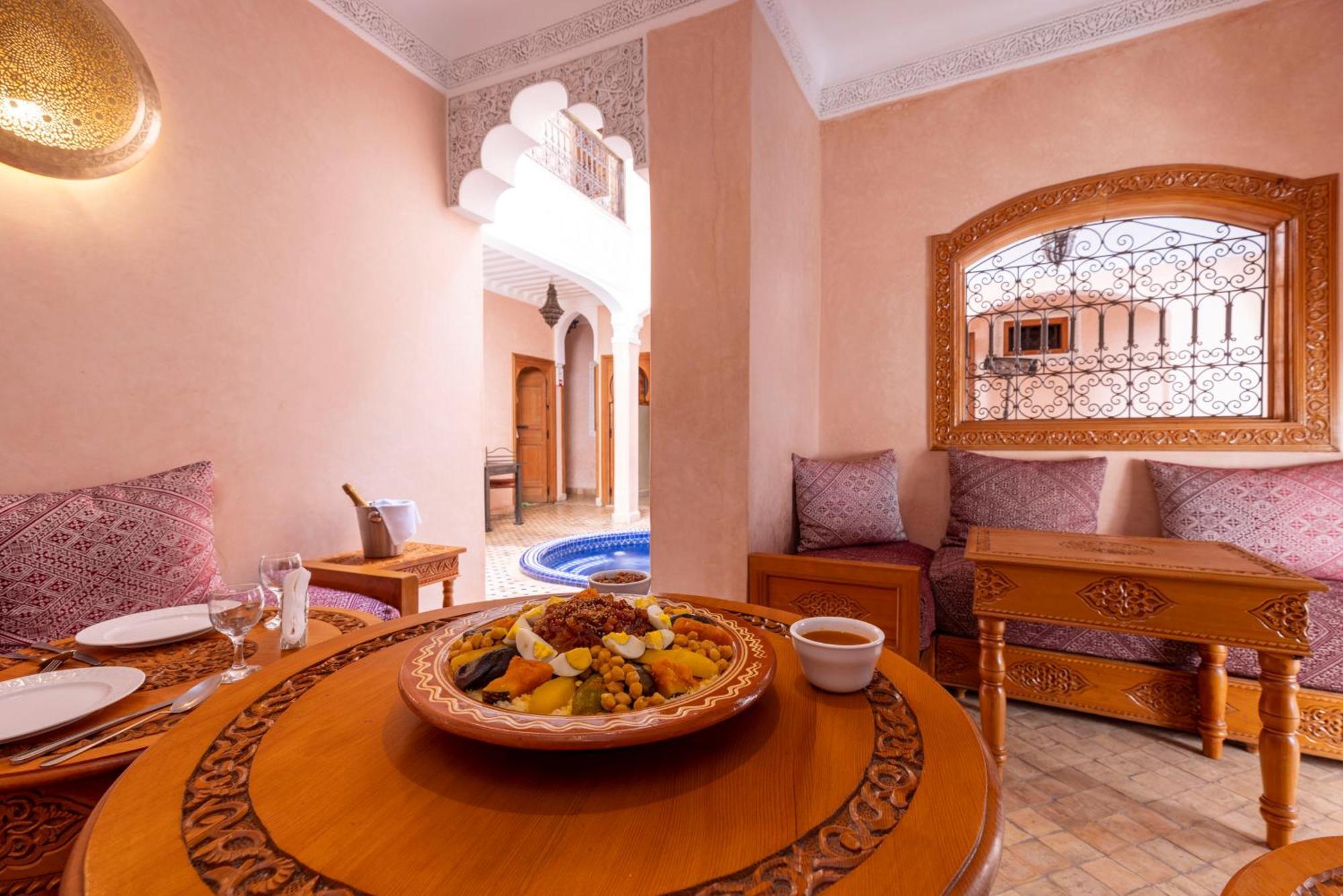 Riad Arbre Bleu Marraquexe Exterior foto