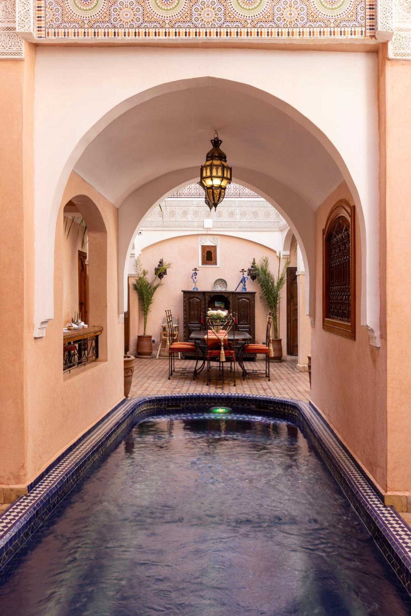 Riad Arbre Bleu Marraquexe Exterior foto