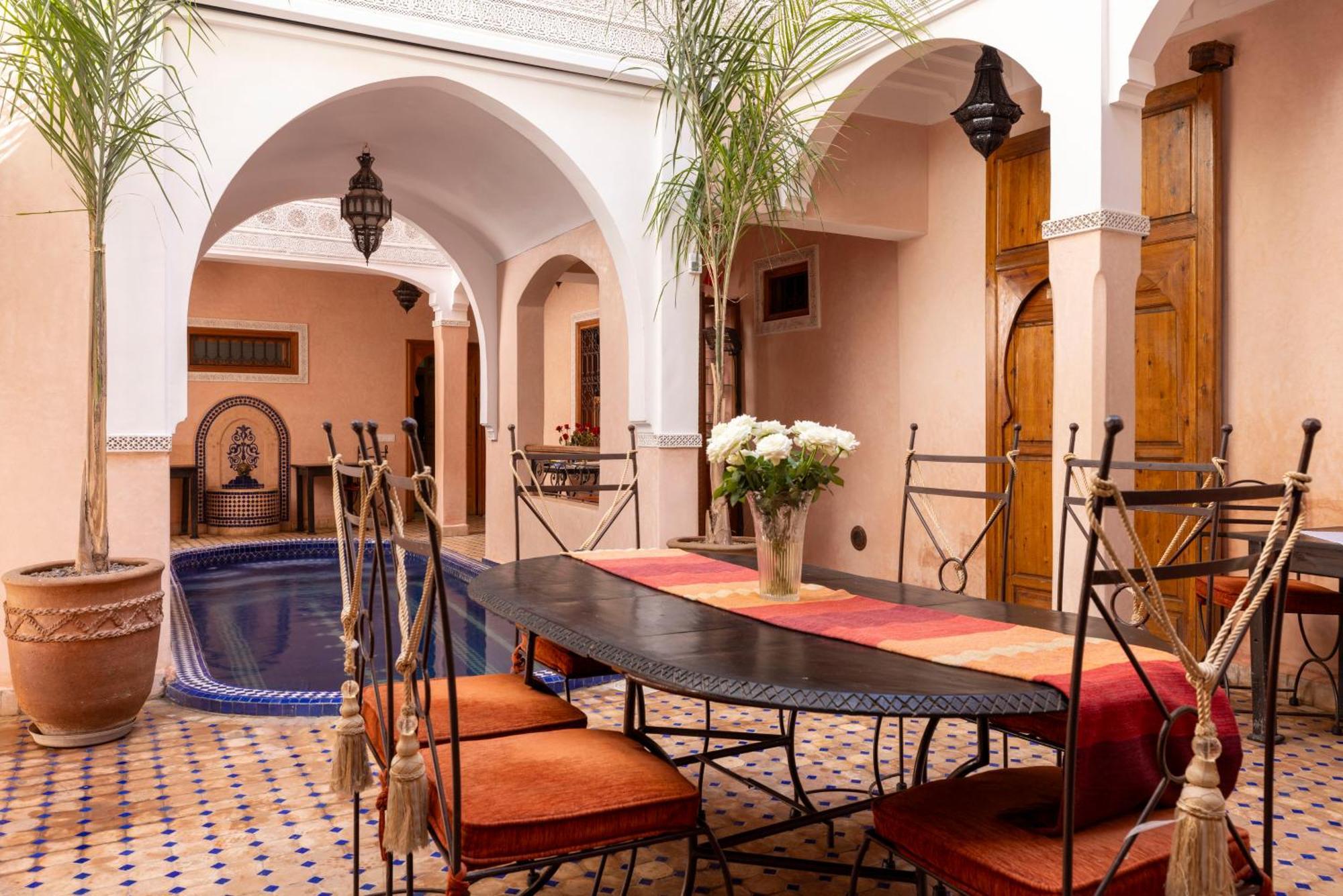 Riad Arbre Bleu Marraquexe Exterior foto