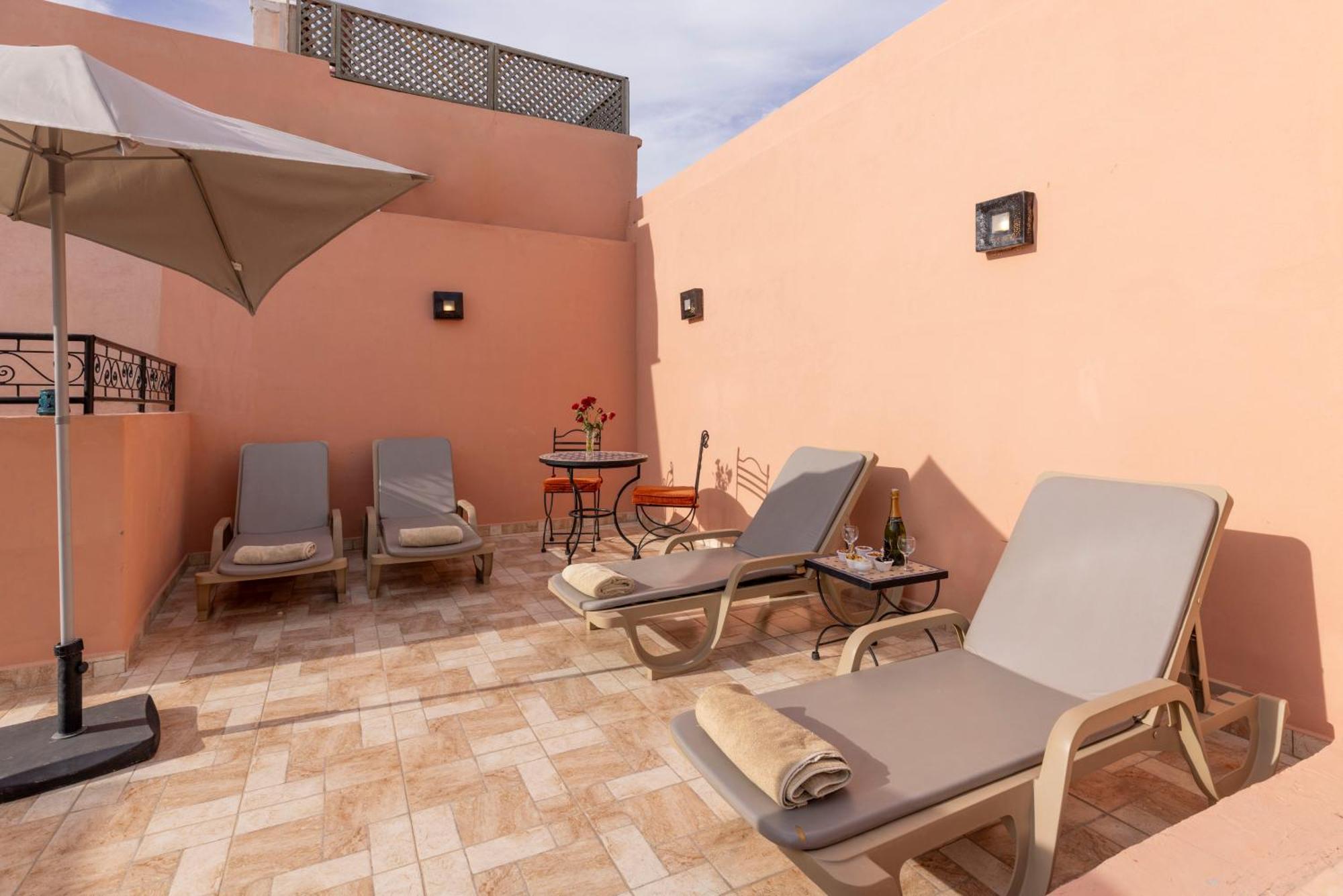 Riad Arbre Bleu Marraquexe Exterior foto
