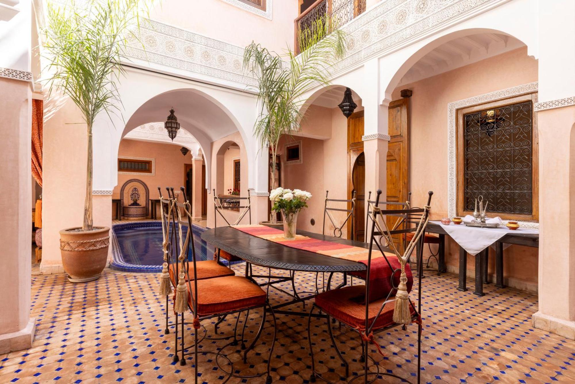 Riad Arbre Bleu Marraquexe Exterior foto