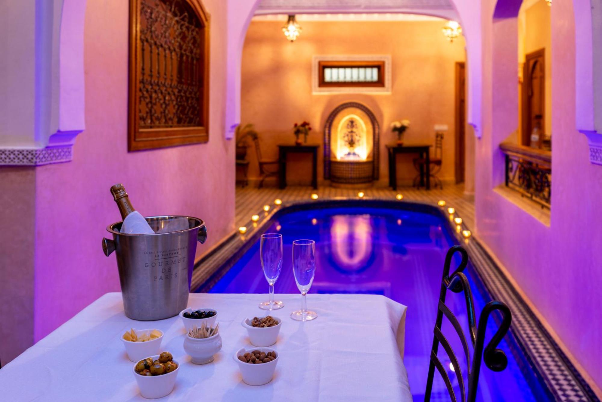 Riad Arbre Bleu Marraquexe Exterior foto