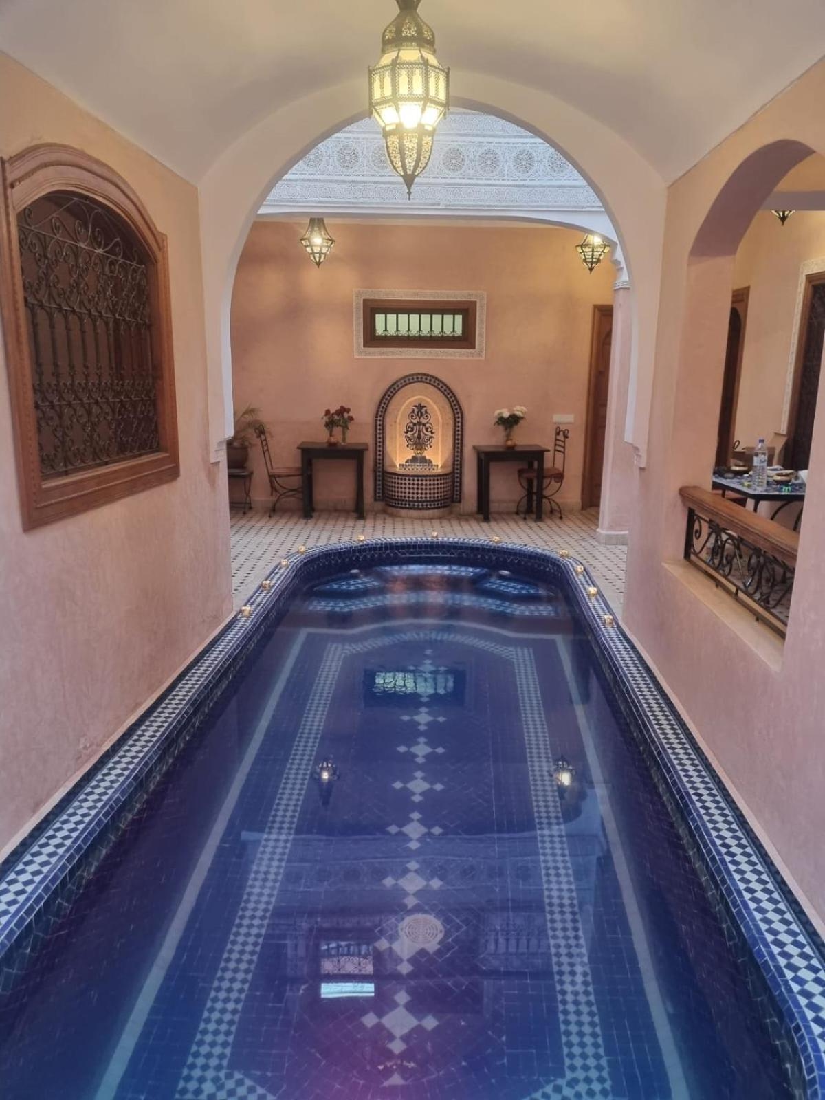 Riad Arbre Bleu Marraquexe Exterior foto