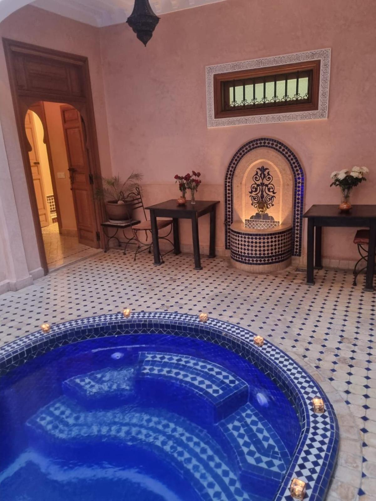 Riad Arbre Bleu Marraquexe Exterior foto