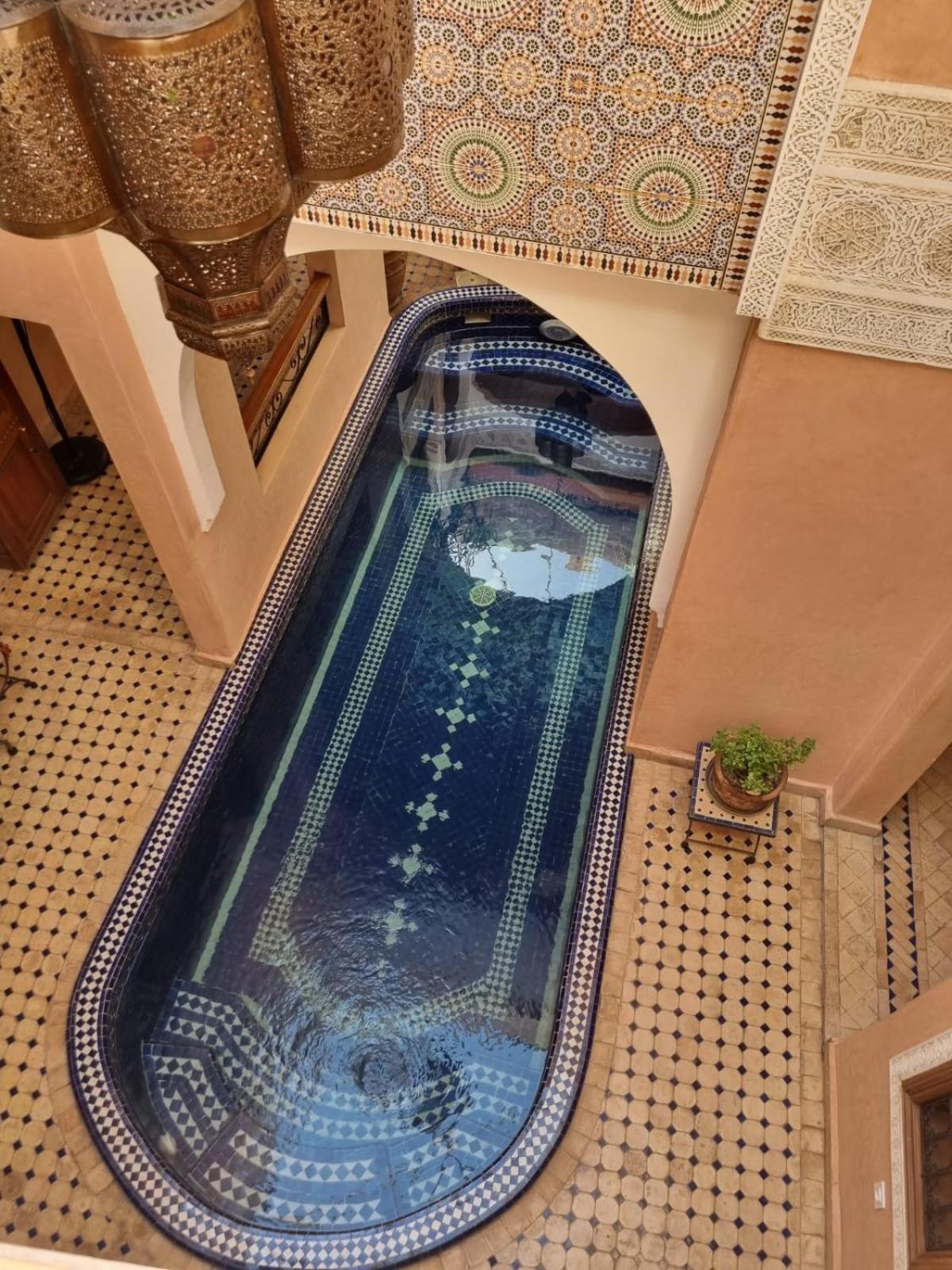 Riad Arbre Bleu Marraquexe Exterior foto